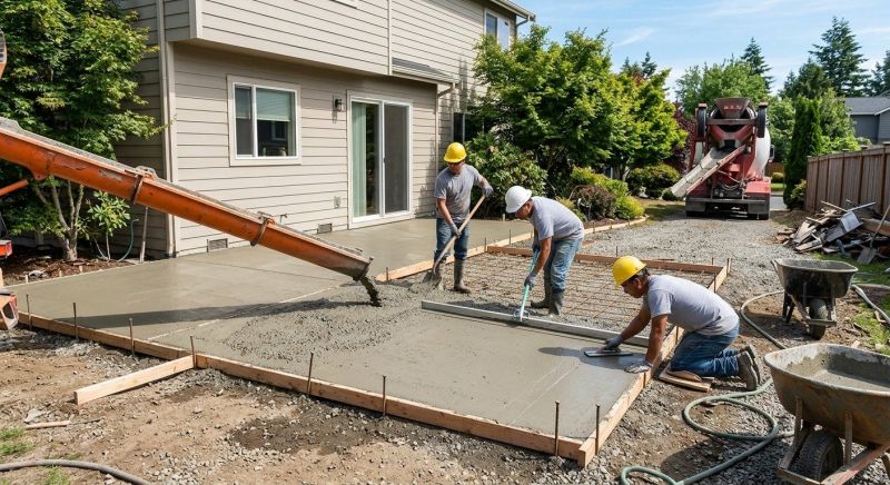 Concrete Installation in Ogden, UT