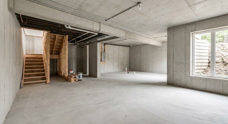 Basement Concrete Installation in Huntsville, UT