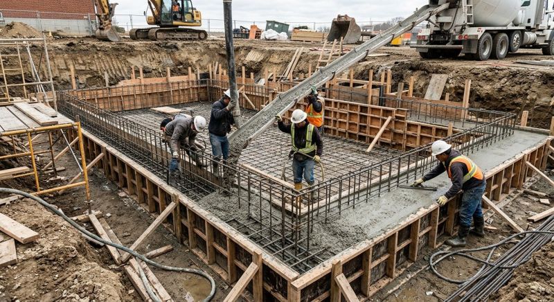 Basement Concrete Installation in Ogden, UT