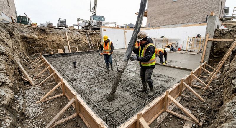 Basement Concrete Pouring in Ogden, UT