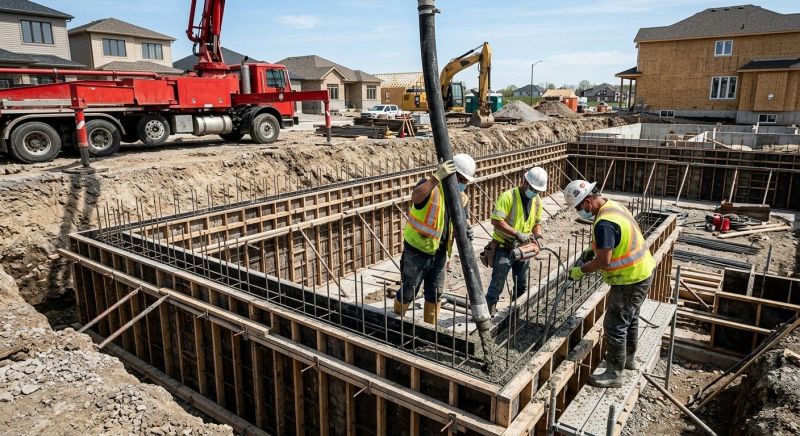 Basement Concrete Pouring in Ogden, UT