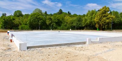 Commercial Slab Construction in Eden, UT