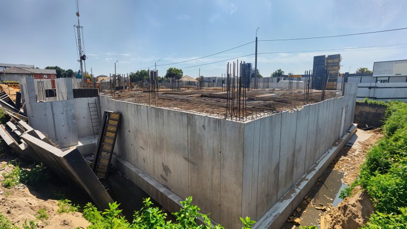 Commercial Slab Construction in Huntsville, UT