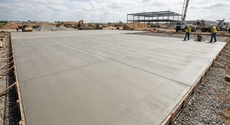 Commercial Slab Installation in Weber County, UT