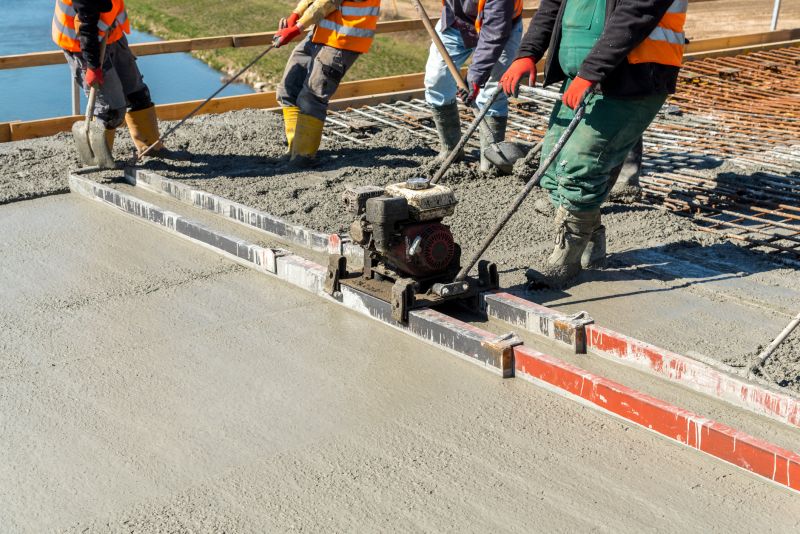 Concrete Flatwork Installation in Huntsville, UT