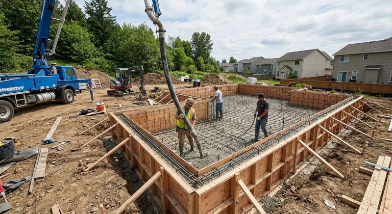 Concrete Foundation Installation in Ogden, UT