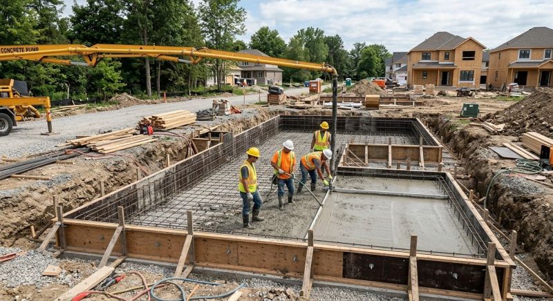 Concrete Foundation Installation in Roy, UT