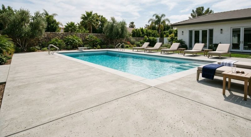 Concrete Pool Deck Installation in Ogden, UT