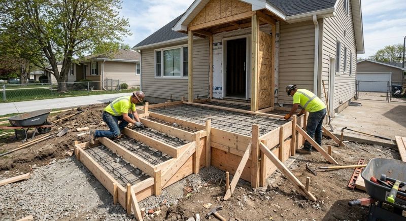Concrete Porch Construction in Ogden, UT