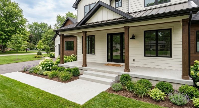 Concrete Porch Installation in Ogden, UT
