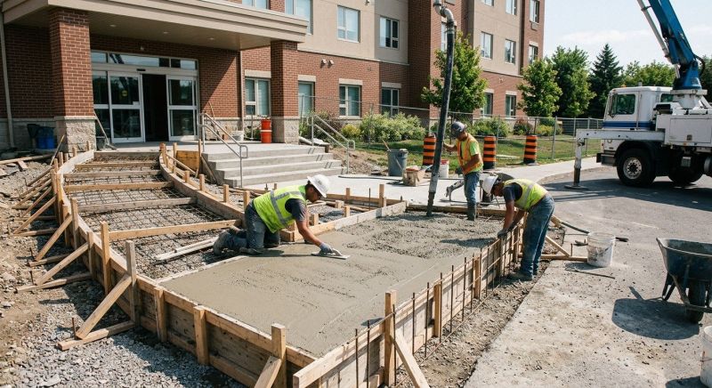 Concrete Ramp Installation in Clearfield, UT