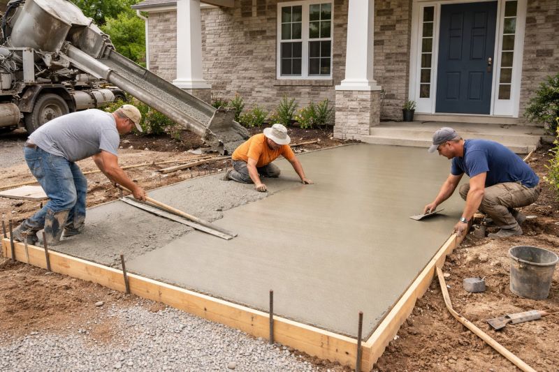 Concrete Ramp Installation in Layton, UT