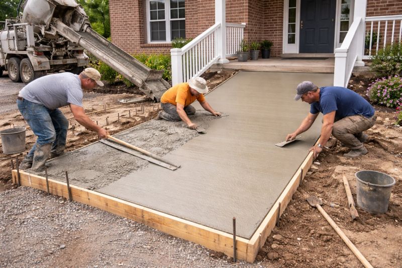 Concrete Ramp Installation in Ogden, UT