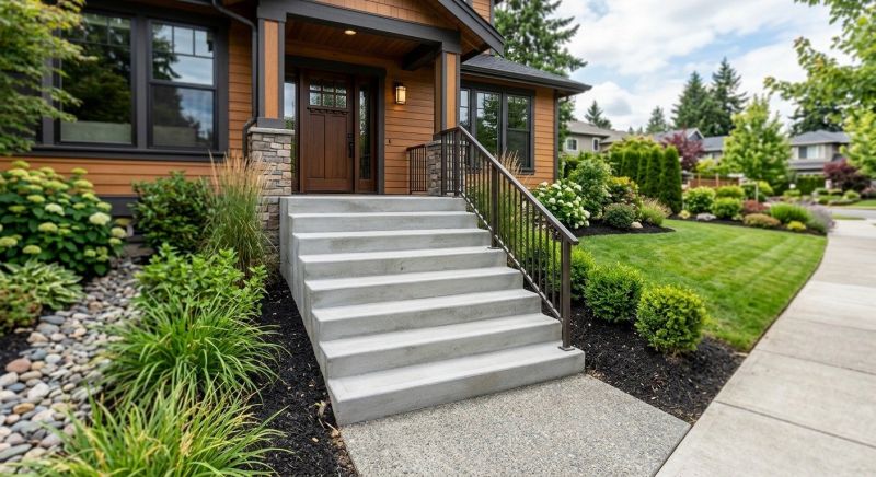 Concrete Stairs Construction in Brigham City, UT