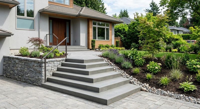 Concrete Stairs Construction in Kaysville, UT