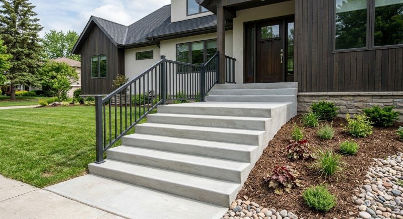Concrete Stairs Construction in Layton, UT