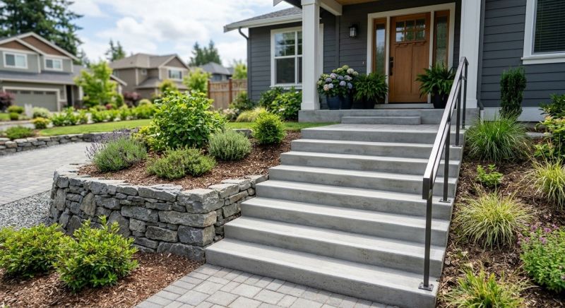 Concrete Stairs Construction in Roy, UT