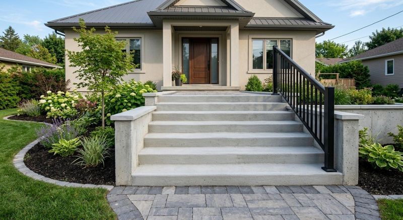 Concrete Stairs Construction in Weber County, UT