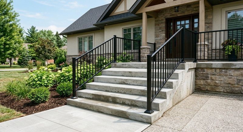 Concrete Stairs Installation in Hooper, UT