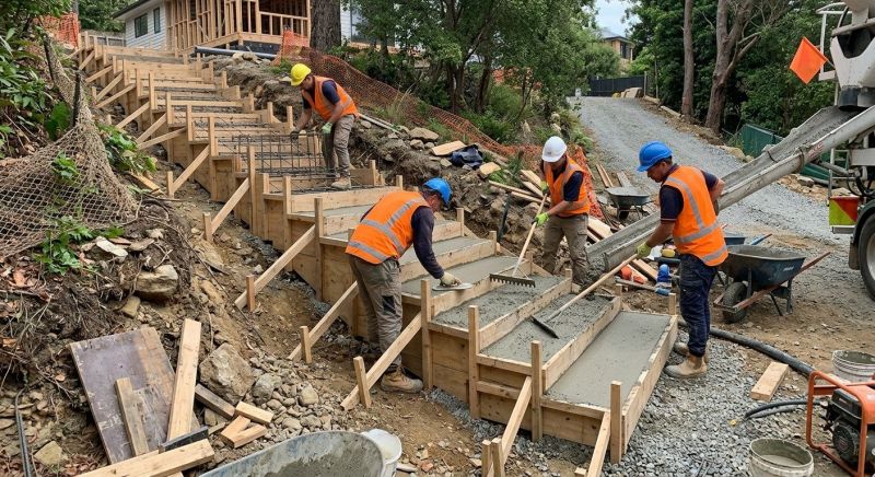 Concrete Stairs Installation in Ogden, UT