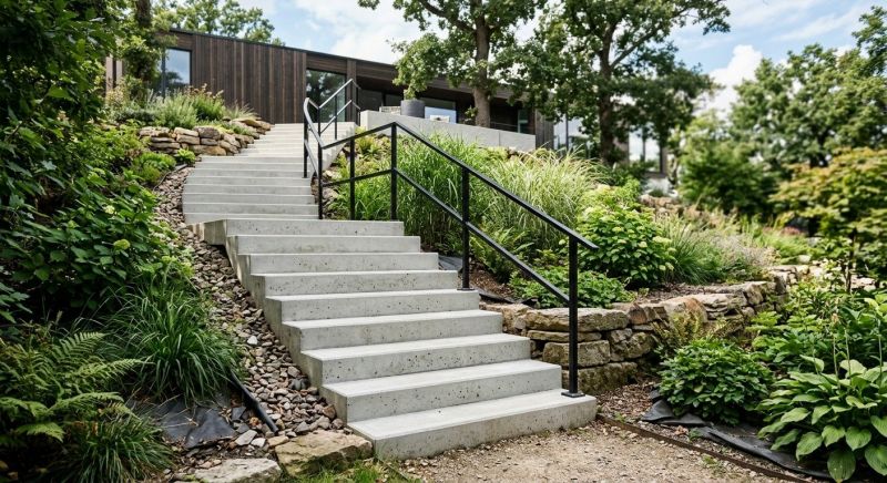 Concrete Stairs Installation in Weber County, UT