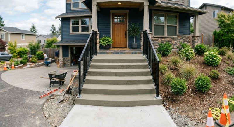 Concrete Steps Replacement in Morgan, UT