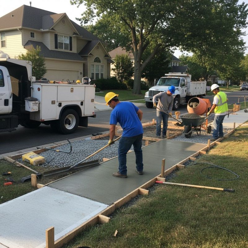 Concrete Walkway Installation in Clearfield, UT