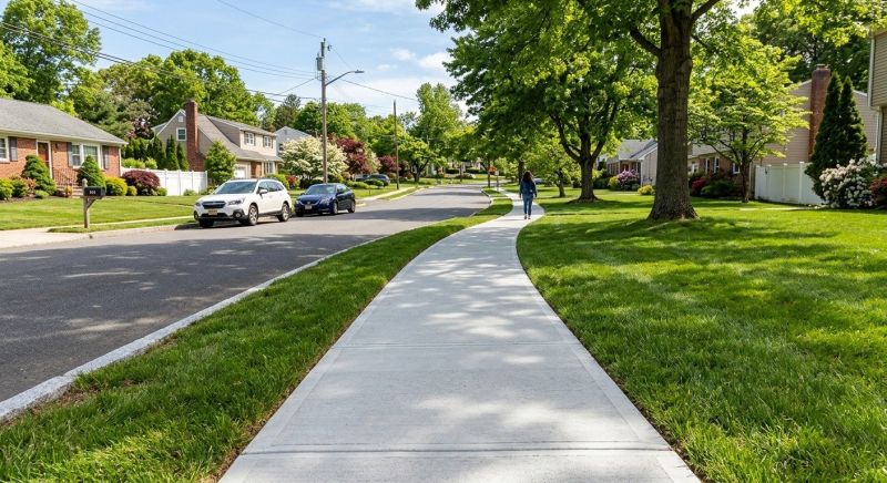Concrete Walkway Installation in Eden, UT