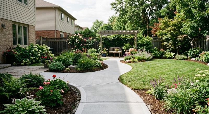 Concrete Walkway Installation in Hooper, UT