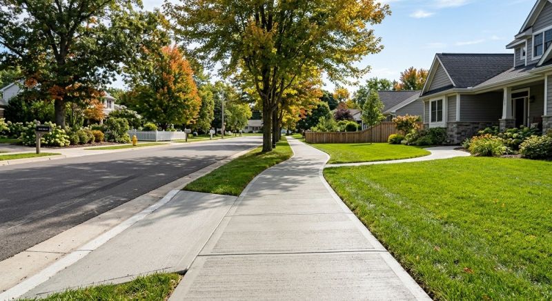 Concrete Walkway Installation in Weber County, UT