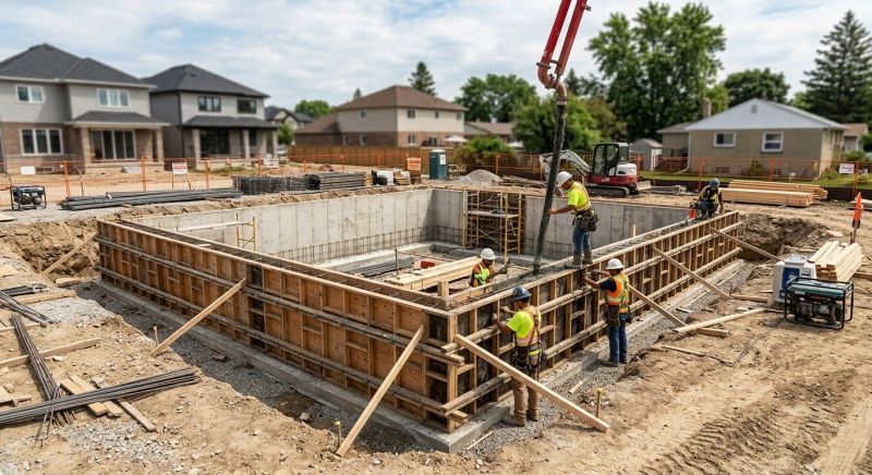 Foundation Construction in Roy, UT