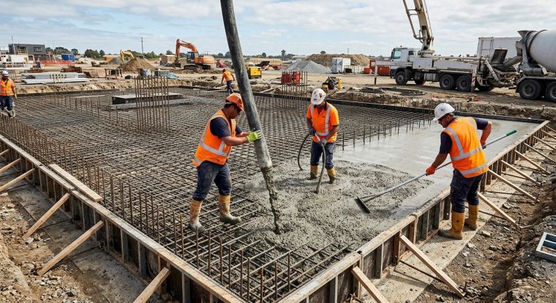 Foundation Wall Pouring in Davis County, UT
