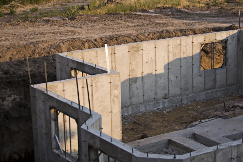 Foundation Wall Pouring in Farmington, UT