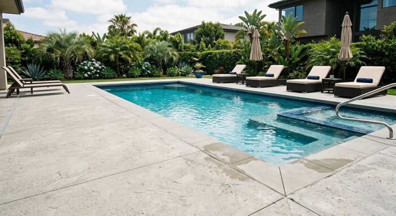 Pool Deck Pouring in Ogden, UT
