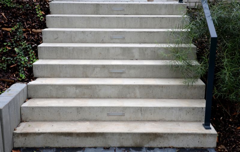 Poured Steps Installation in Box Elder County, UT