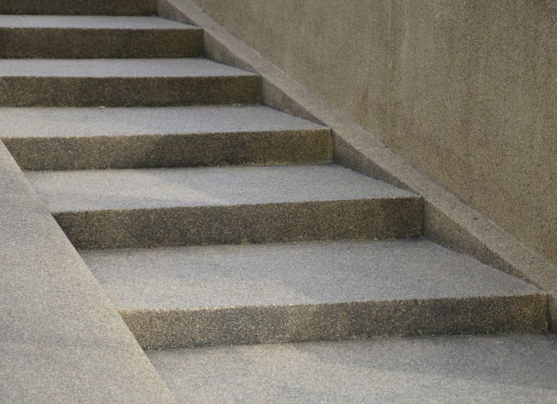Poured Steps Installation in Davis County, UT