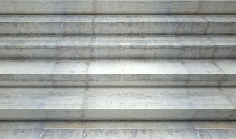 Poured Steps Installation in Huntsville, UT