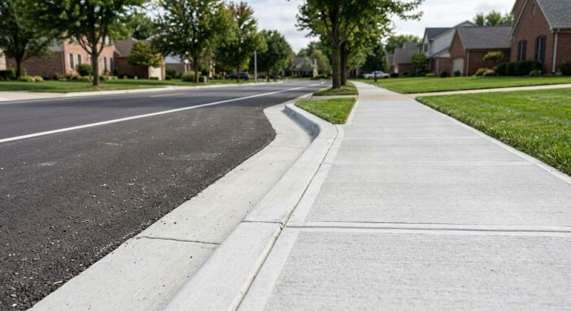 Sidewalk Construction in Brigham City, UT