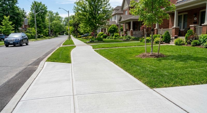 Sidewalk Construction in Brigham City, UT