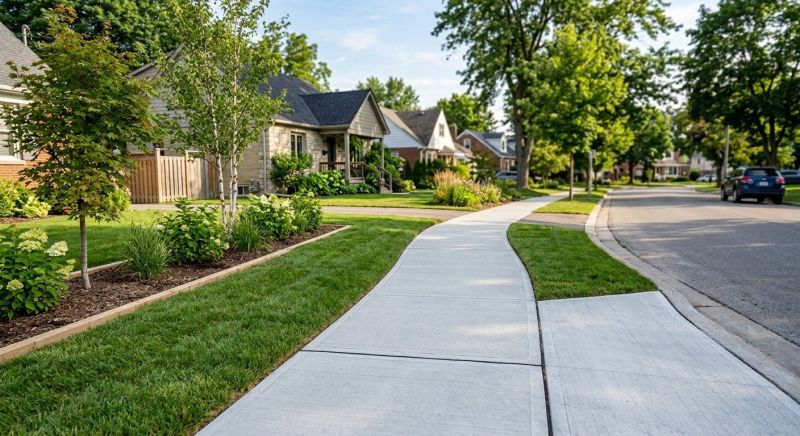Sidewalk Construction in Layton, UT