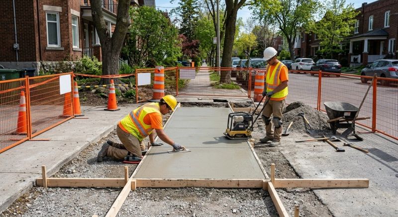 Sidewalk Paving in Eden, UT