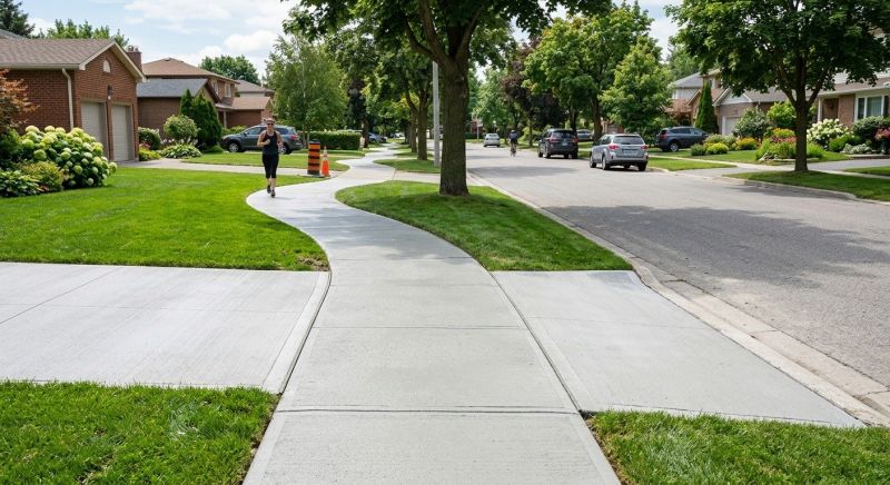Sidewalk Paving in Hooper, UT