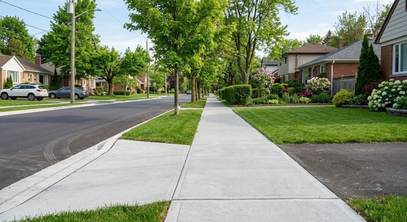 Sidewalk Paving in Syracuse, UT
