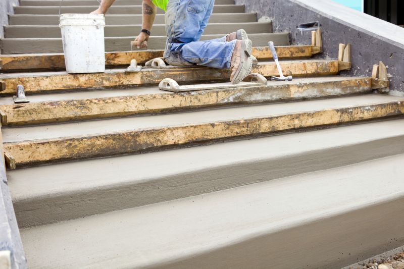 Steps Pouring in Ogden, UT
